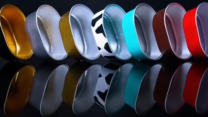 Oval Smoothwall Aluminum Foil Container