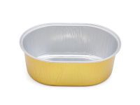 Oval Smoothwall Aluminum Foil Container