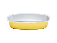 Oval Smoothwall Aluminum Foil Container