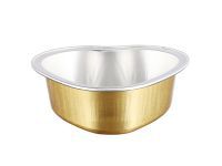 Heart Shaped Smoothwall Aluminum Foil Container