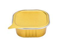 Square Sealable Aluminum Foil Container