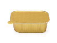 Rectangular Sealable Aluminum Foil Container