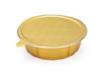 Round Sealable Aluminum Foil Container