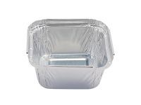 Square Wrinklewall Aluminum Foil Container