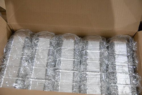 Rectangular Wrinklewall Aluminum Foil Container, G rim