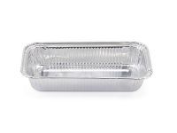 Rectangular Wrinklewall Aluminum Foil Container, G rim