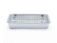 Rectangular Wrinklewall Aluminum Foil Container, G rim