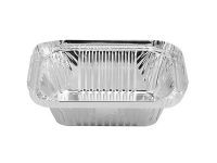 Rectangular Wrinklewall Aluminum Foil Container, L rim