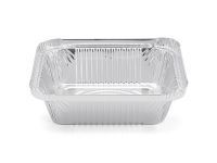 Rectangular Wrinklewall Aluminum Foil Container, L rim