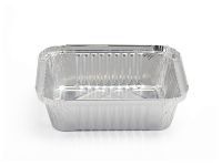 Rectangular Wrinklewall Aluminum Foil Container, L rim
