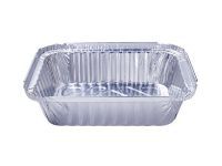 Rectangular Wrinklewall Aluminum Foil Container, L rim