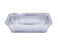 Rectangular Wrinklewall Aluminum Foil Container, L rim