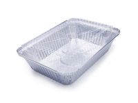 Rectangular Wrinklewall Aluminum Foil Container, L rim