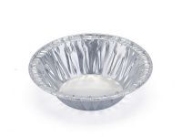 Round Wrinklewall Aluminum Foil Container, G rim