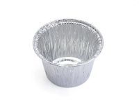 Round Wrinklewall Aluminum Foil Container, G rim