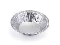 Round Wrinklewall Aluminum Foil Container, G rim