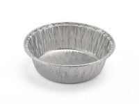 Round Wrinklewall Aluminum Foil Container, G rim