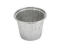 Round Wrinklewall Aluminum Foil Container, G rim