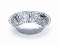 Round Wrinklewall Aluminum Foil Container, G rim