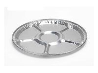 Round Wrinklewall Aluminum Foil Container, G rim