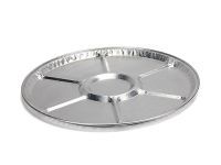 Round Wrinklewall Aluminum Foil Container, G rim