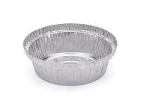 Round Wrinklewall Aluminum Foil Container, L rim