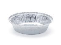 Round Wrinklewall Aluminum Foil Container, L rim