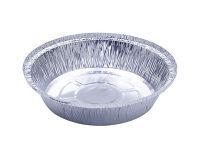 Round Wrinklewall Aluminum Foil Container, L rim