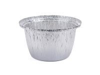 Round Wrinklewall Aluminum Foil Container, L rim